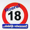 Huldeschild 18 jaar